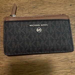 Michael Kors wristlet coin purse